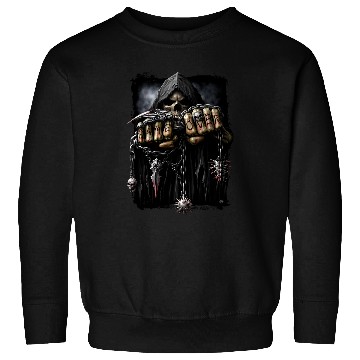 Discover Spiral Original Game Over Gothic Reaper Sweatshirts