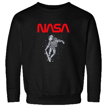 Discover NASA Astronaut Skateboard Worm Logo Sweatshirts