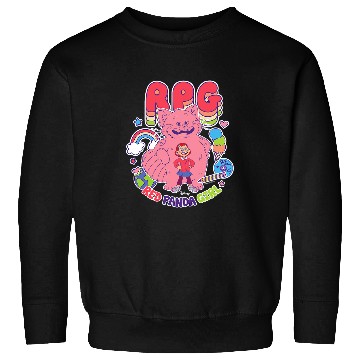 Discover Panda Pet Turning Red Red Panda Girl Sweatshirts