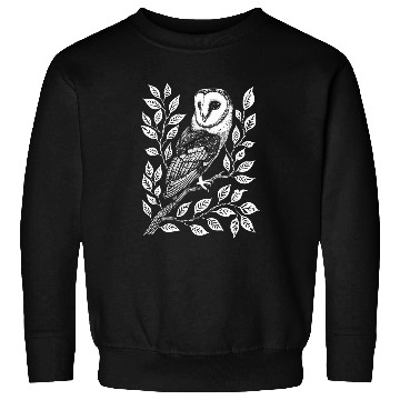 Discover Owl Pet Barn Owl Goth Witch Goblincore Cottagecore Dark Academia Sweatshirts