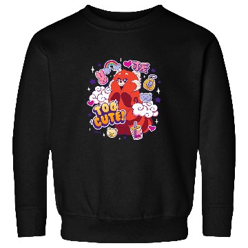 Discover Panda Pet Turning Red Too Cute Red Panda Sweatshirts