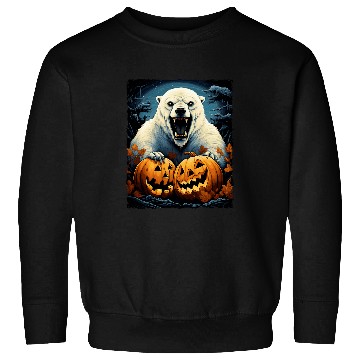 Discover Bear Pet Polar Bear Halloween 2 Sweatshirts