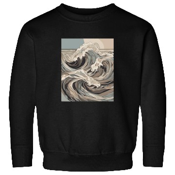 Discover Simple Honolulu Surf Art Sweatshirts
