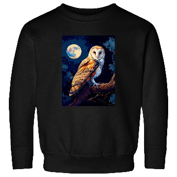 Discover Owl Pet barn owl vintage Sweatshirts