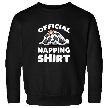 Discover Panda Pet Official Napping Panda Sleeping With Stuffed Animal Sweatshirts