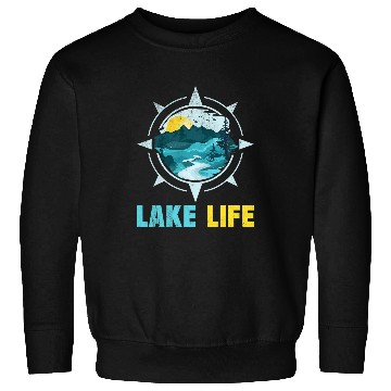 Discover Lake Life Camping Fishing Kayaking Boating Paddleboarding 2 Sweatshirts