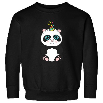 Discover Panda Pet Birthday Party Animal Cartoon Sweatshirts