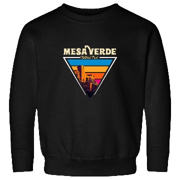 Discover Mesa Verde National Park Souvenir Archaeology Colorado Hike Sweatshirts