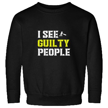 Discover See Guilty People Correctional Officer 1 Sweatshirts
