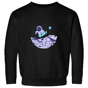 Discover Space Astronaut Fahrt Skateboard Sweatshirts