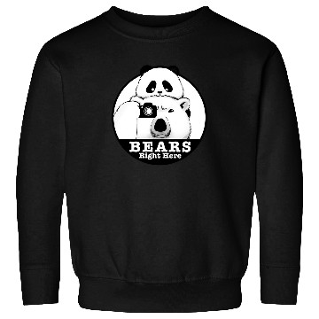 Discover Bear Pet Right Here Classic Sweatshirts