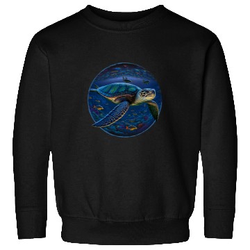 Discover Turtle Pet Marine Life Sweatshirts