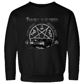 Discover Supernatural Saving People and Hunting Things Sweatshirts