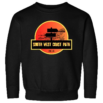 Discover South West Coast Path Cornwall Lands End Hiking Lizard Point Sweatshirts