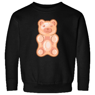 Discover Bear Pet Clear Gummy Bear Sweatshirts