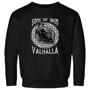 Discover Sons Of Odin Valhalla Viking Warrior Norsemen 5 Sweatshirts