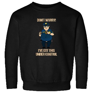 Discover Police Officer Donut Resist Thin Blue Line Under Control Sweatshirts