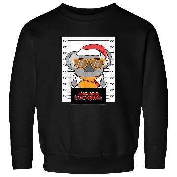 Discover Koala Pet Dear Santa I Can Explain Koala Glasses Criminal Christmas Sweatshirts