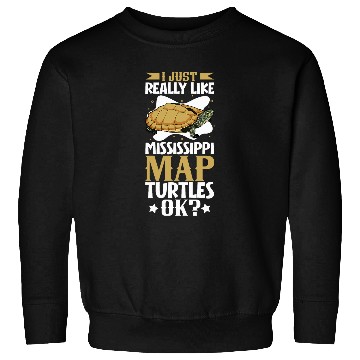 Discover Turtle Pet I just really like my Mississippi Map Turtle Sweatshirts