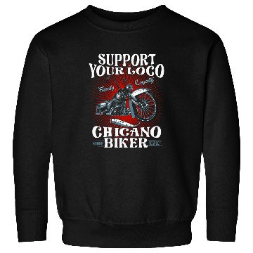 Discover Lowriders Motorcycle Biker Custom Chicano vintages Mexican Sweatshirts