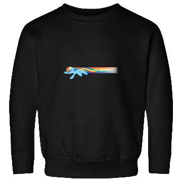 Discover My Little Pony Rainbow Dash Flying Sweatshirts