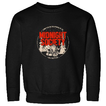 Discover Midnight Society Team Camping Sweatshirts