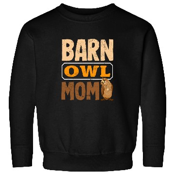 Discover Owl Pet Enthusiast Barnw Owl Mom Funny Barn Owl Tyto Alba Sweatshirts