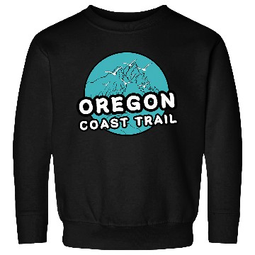 Discover Oregon Coast Trail OCT US West Coast Pilgrimage Hiking Sweatshirts