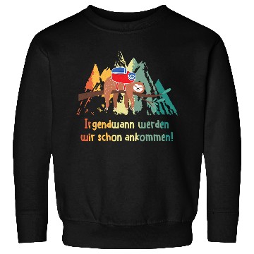 Discover Team Sloth Retro vintages Style Hiking Mountaineering Sweatshirts