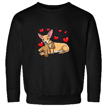 Discover Chiweenie Dog With Stuffed Animal Sweatshirts