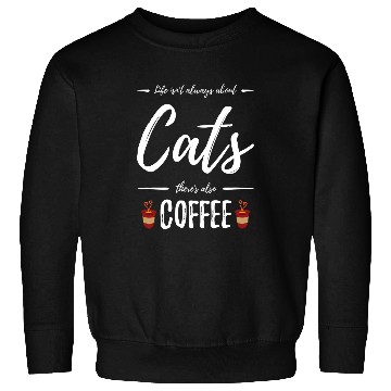 Discover Coffee Fun Lover Funny Cat Mom Gift Idea Sweatshirts