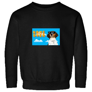 Discover 8Bit Game Over Treeing Walker Coonhound Sweatshirts
