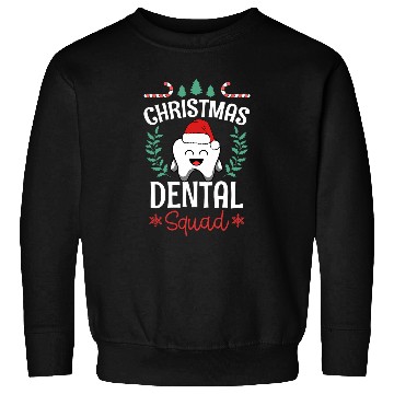 Discover Christmas Dental Squad Matching Tooth dentists Christmas Sweatshirts
