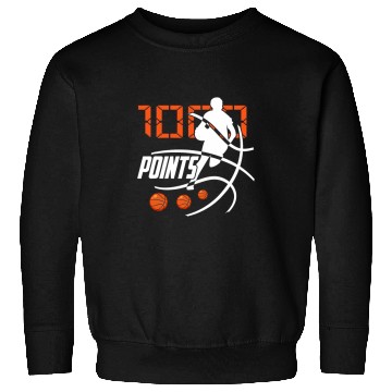 Discover 1000 Points Basketball Scorer High School Basketball Player 14 Sweatshirts