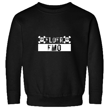 Discover Elder Emo Funny Emo Music Fan Scene Alternative 90s Kids Pun 19 Sweatshirts
