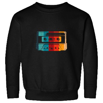 Discover 80s Cassette Tape 1990s vintages Funny Retro Throwback Music 21 Sweatshirts