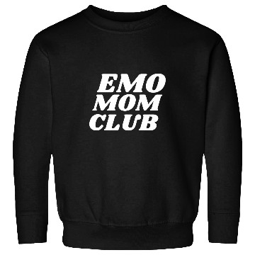 Discover EMO MOM CLUB Elder Emo Alternative and Emo Music Lover Sweatshirts