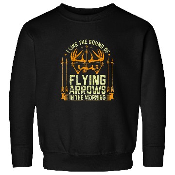 Discover Compound Bow Hunter Archery Deer Hunting Bow And Arrow Sweatshirts