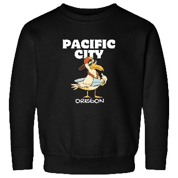 Discover PACIFIC CITY OREGON Surf vintages Sunset Surfing Sweatshirts