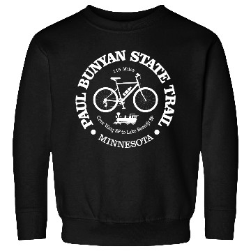 Discover Paul Bunyan State Trail Funny Hiking For Biker Minnesota Sweatshirts