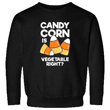 Discover Lacrosse Gift Candy Corn Is Vegetable Right Funny Halloween Sweatshirts