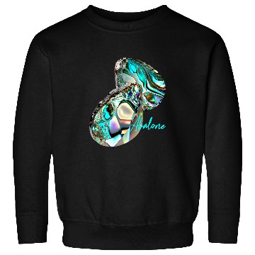 Discover Abalone Shell Crystal Art Gemstone Art Design Lovers Abalone Sweatshirts