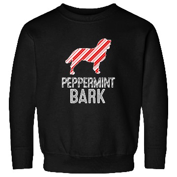Discover American Water Spaniel Peppermint Bark Christmas Dog Sweatshirts