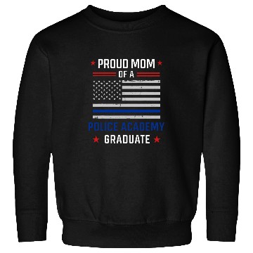 Discover Proud Mom of A Police Academy Graduate Sweatshirts