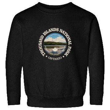 Discover vintages Thousand Islands National Park Canada Kayak Touring Sweatshirts