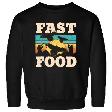 Discover Pheasant Hunting Season Bird Hunter Fast Food Sweatshirts