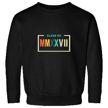 Discover Class of 2027 Roman Numerals Freshman Math Student Sweatshirts