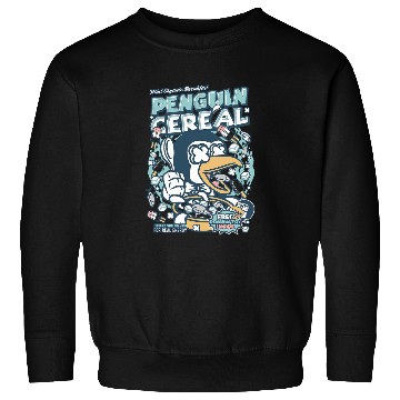 Discover Penguin Pet Cereal Sweatshirts