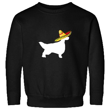 Discover English Setter Sombrero Cinco De Mayo Funny Dog Sweatshirts