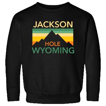 Discover Retro Jackson Hole Wyoming vintages Hiking Mountains Pride Sweatshirts